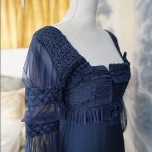 Valentino silk dress new without tag.size 6